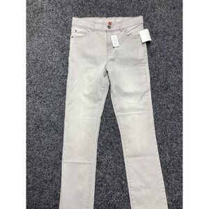 The Childrens Place Boys Skinny Jeans Light Grey Wash Stretch Size 16 NWT